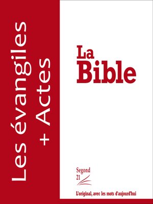 cover image of Les Evangiles  + Les Actes